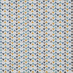 Printed Cotton TRIGA Mustard / Veronese